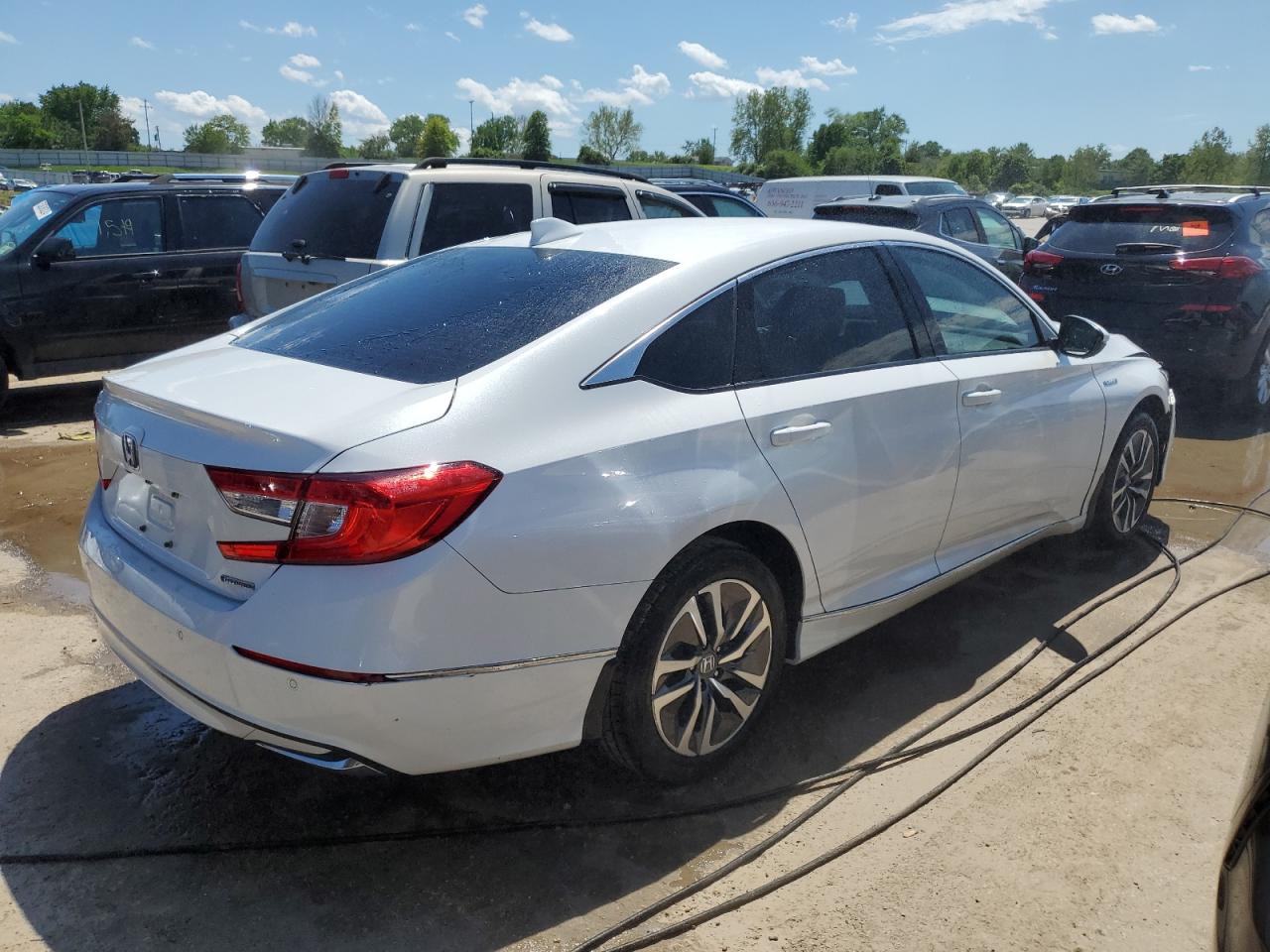 2022 HONDA ACCORD HYBRID EXL VIN:1HGCV3F51NA007495