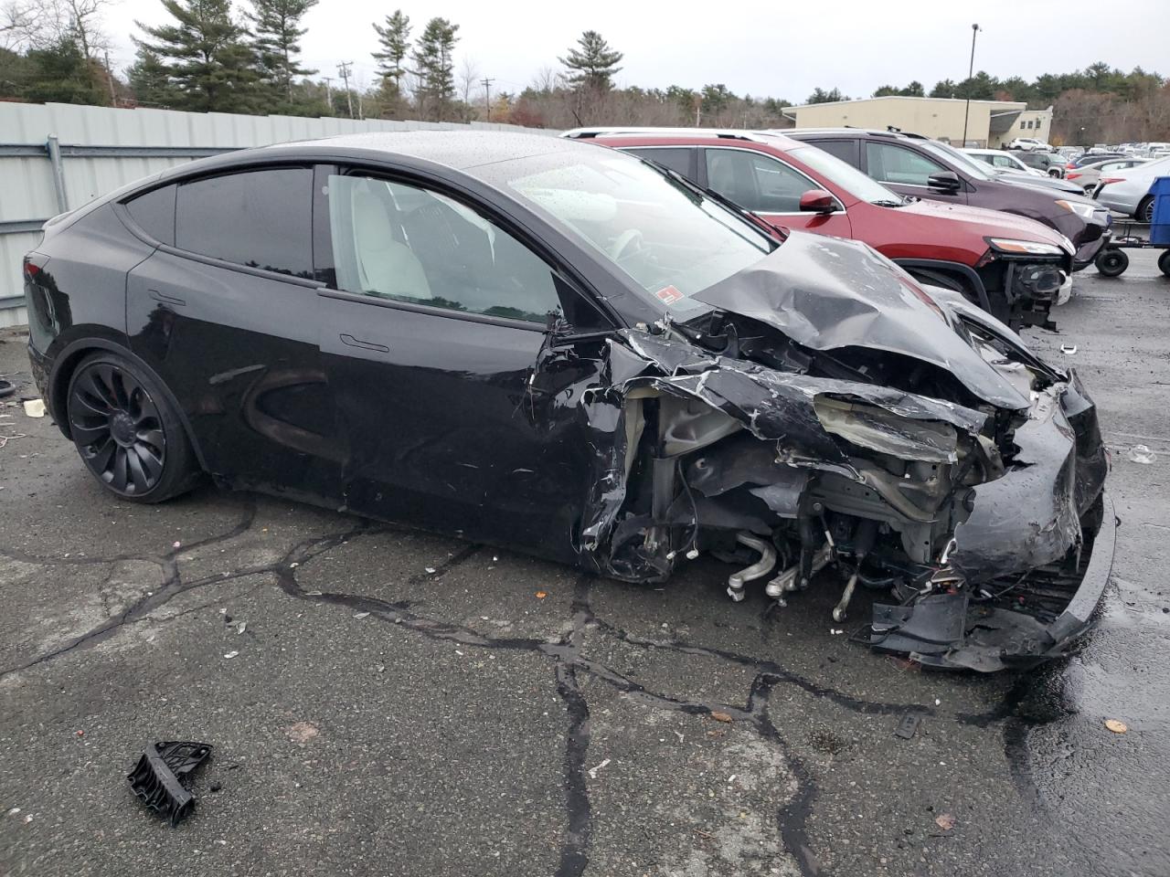 2022 TESLA MODEL Y  VIN:7SAYGDEFXNF441827