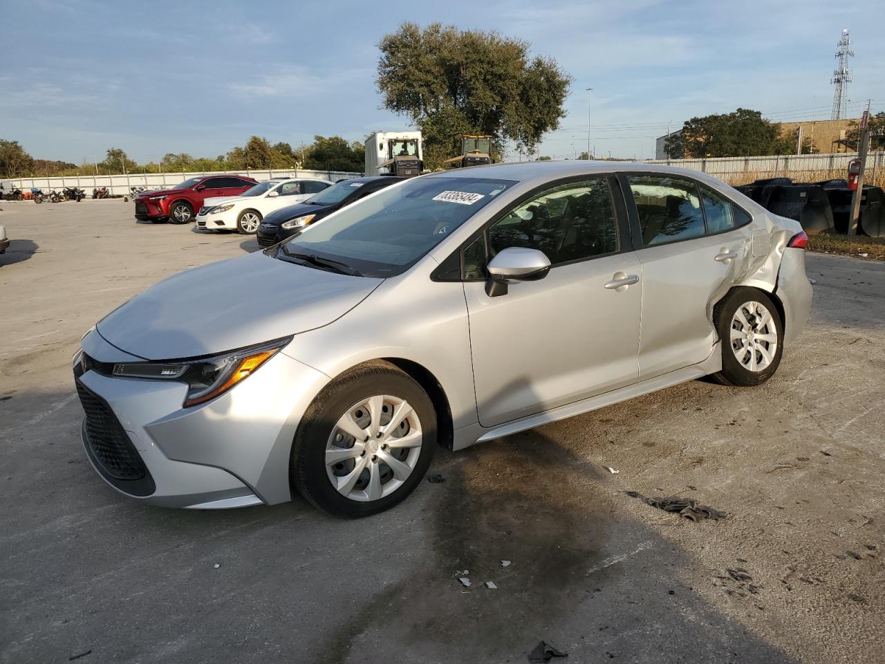 2022 TOYOTA COROLLA LE VIN:JTDEPMAE3NJ225386
