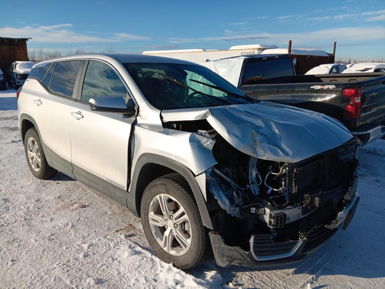 2022 GMC TERRAIN SLE VIN:3GKALTEV3NL142343