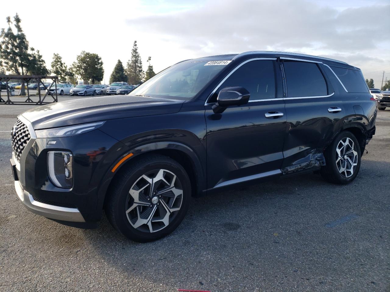 2022 HYUNDAI PALISADE CALLIGRAPHY VIN:KM8R74HE8NU368013