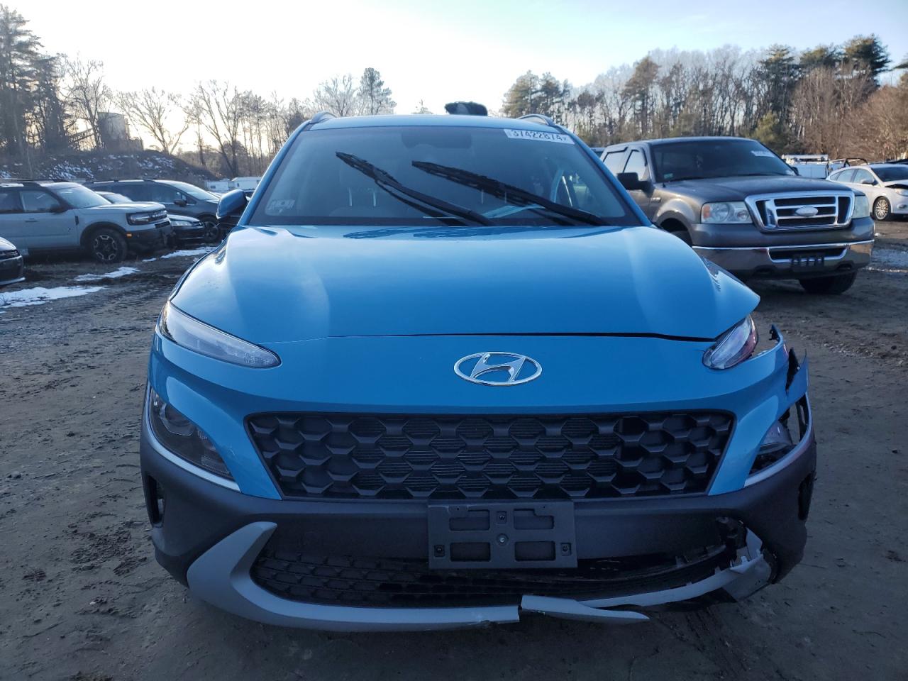 2022 HYUNDAI KONA SEL VIN:KM8K6CAB8NU831847