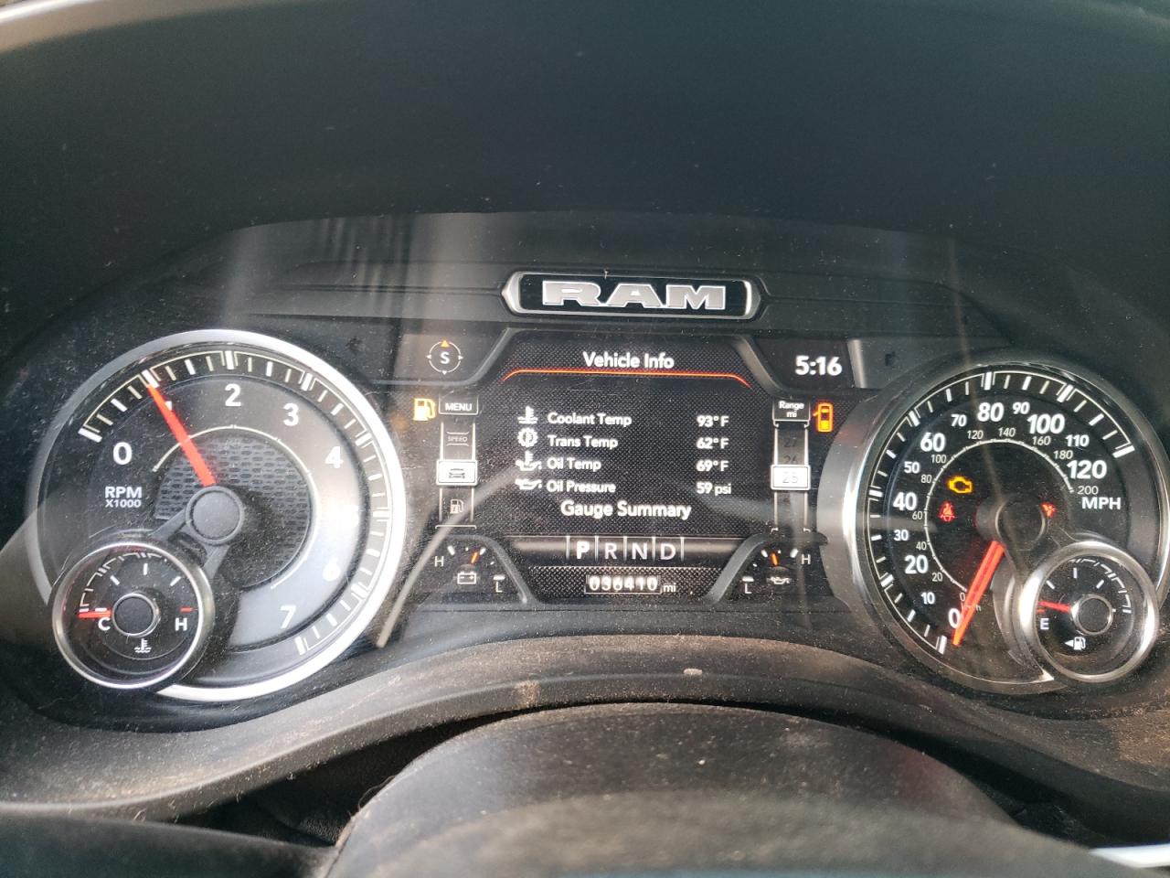 2022 RAM 1500 BIG HORN/LONE STAR VIN:1C6RREBT4NN193742