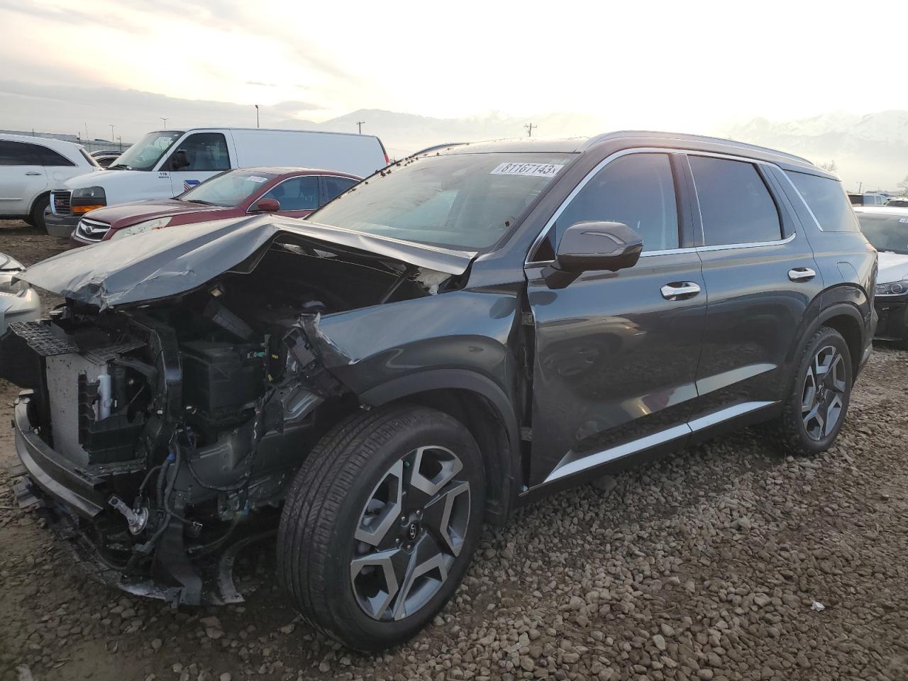 2023 HYUNDAI PALISADE SEL PREMIUM VIN:KM8R4DGE7PU594363