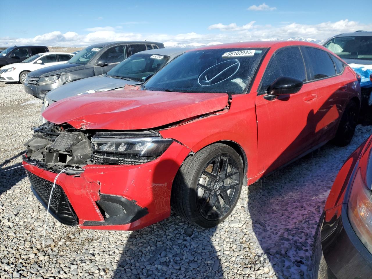 2023 HONDA CIVIC SPORT VIN:19XFL2G89PE005238