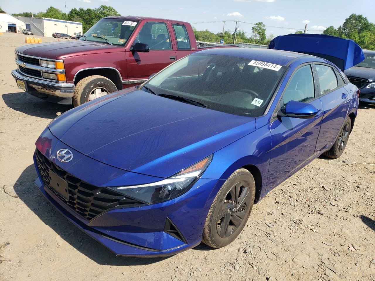 2022 HYUNDAI ELANTRA SEL VIN:KMHLM4AGXNU301939