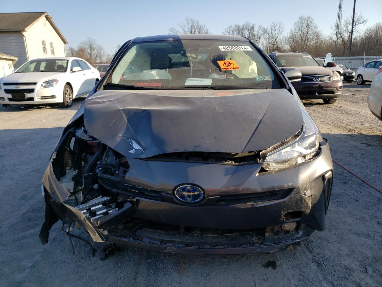 2022 TOYOTA PRIUS LE VIN:JTDL9MFU8N3034486