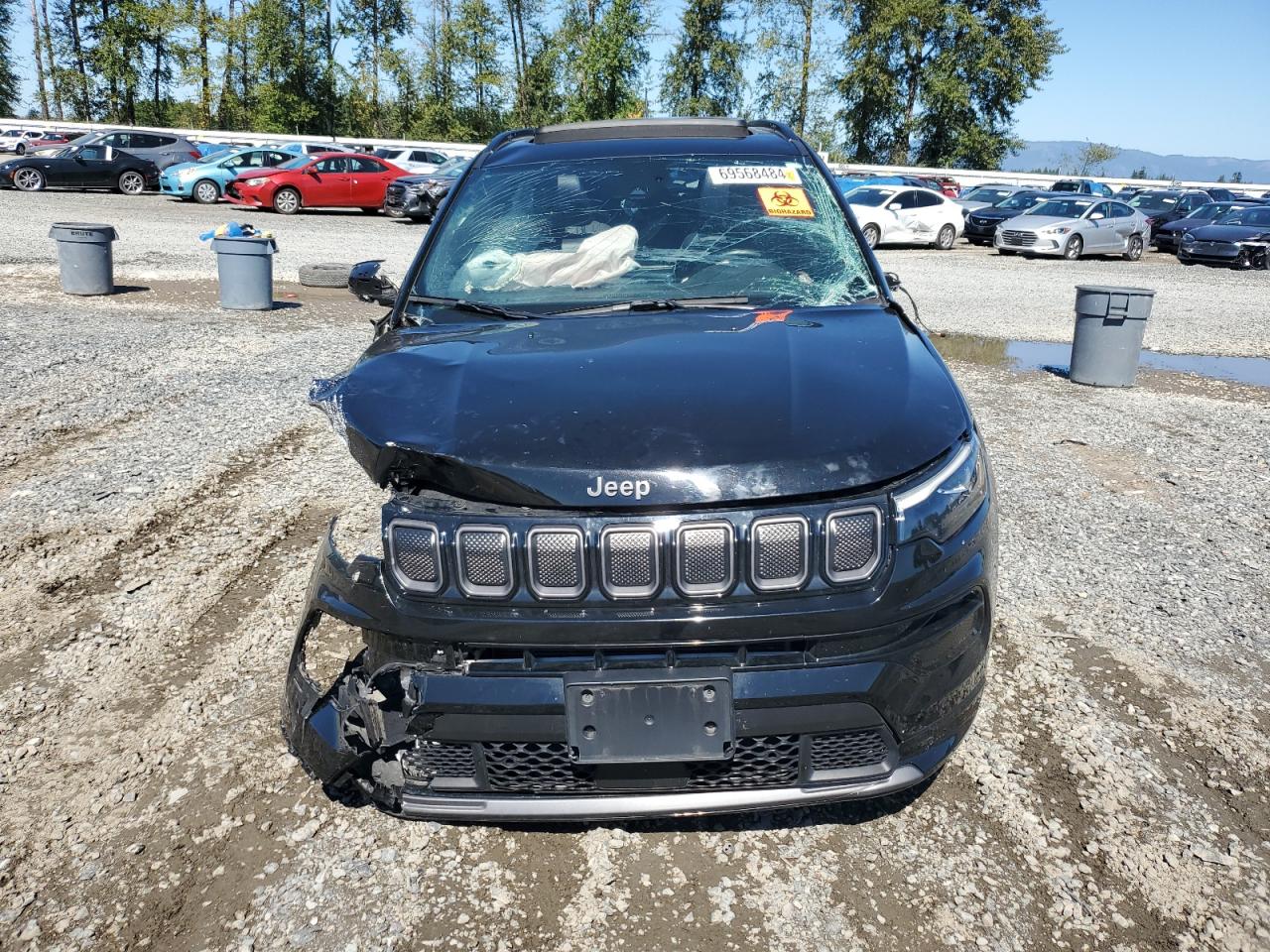 2022 JEEP COMPASS LIMITED VIN:3C4NJDCB3NT227085