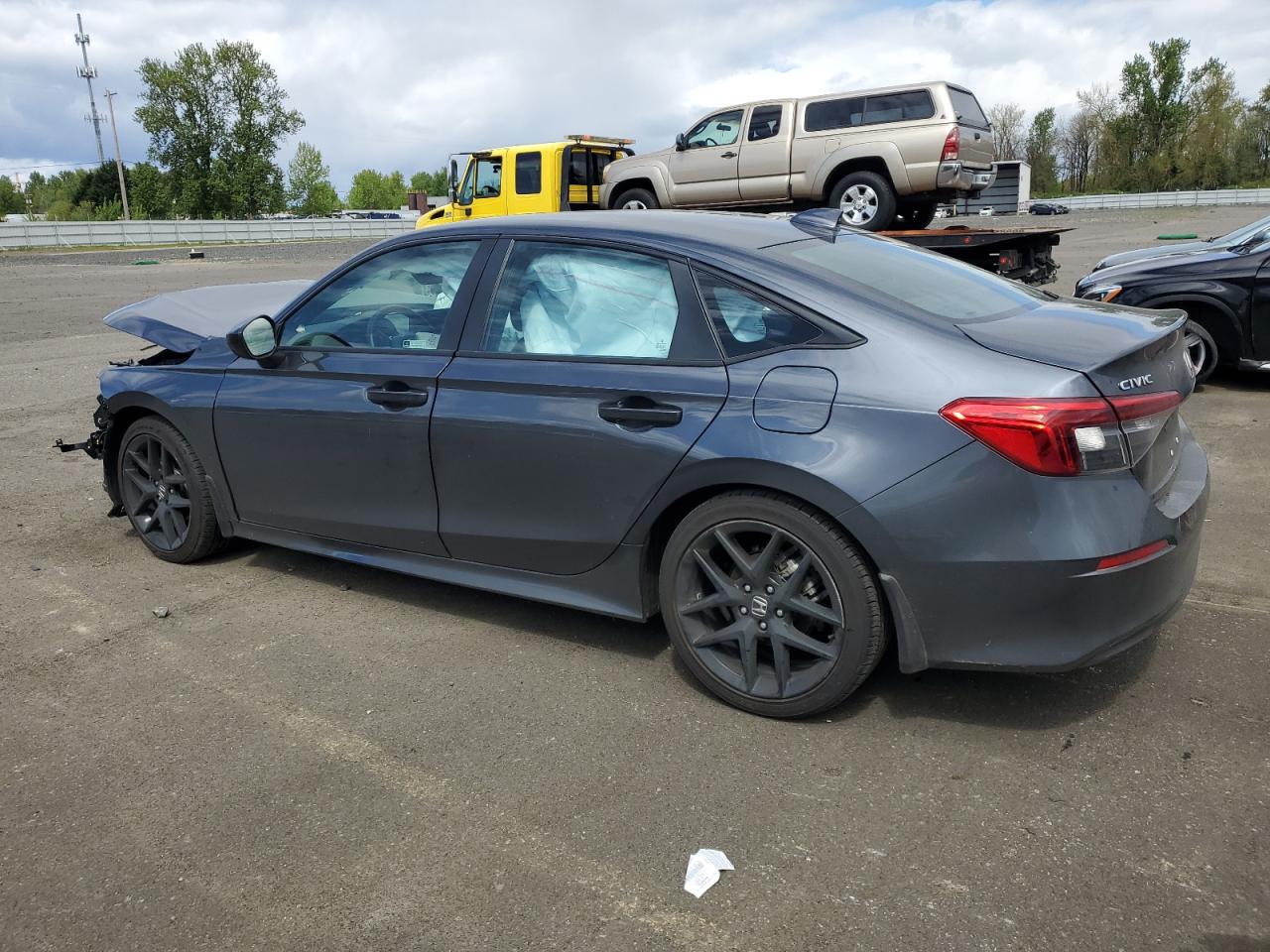 2022 HONDA CIVIC SPORT VIN:2HGFE2F50NH596371
