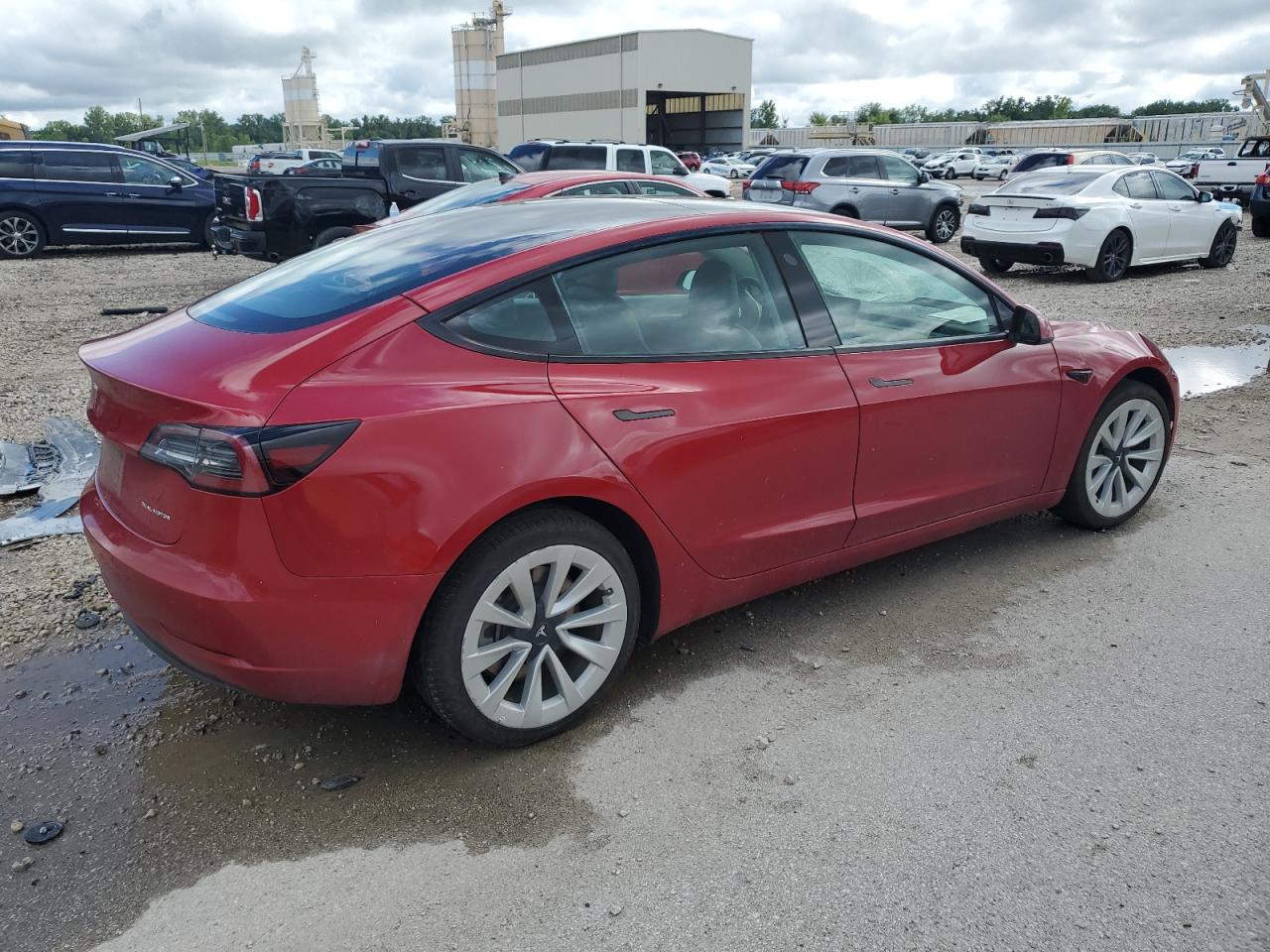 2022 TESLA MODEL 3  VIN:5YJ3E1EBXNF192339