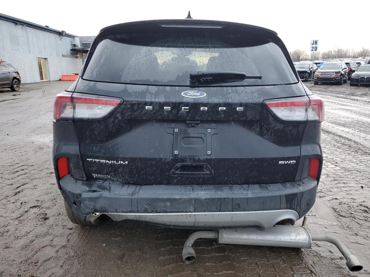 2022 FORD ESCAPE TITANIUM VIN:1FMCU9J90NUA59208