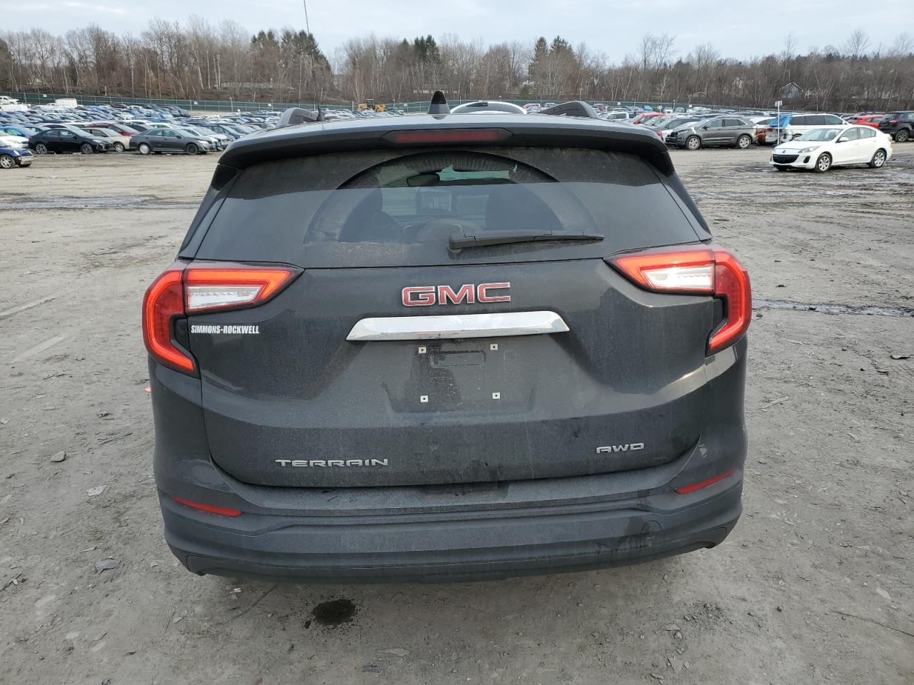 2022 GMC TERRAIN SLE VIN:3GKALTEV7NL110091