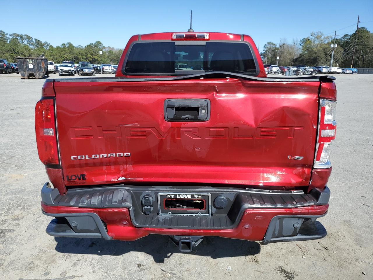 2022 CHEVROLET COLORADO LT VIN:1GCGSCEN0N1113172