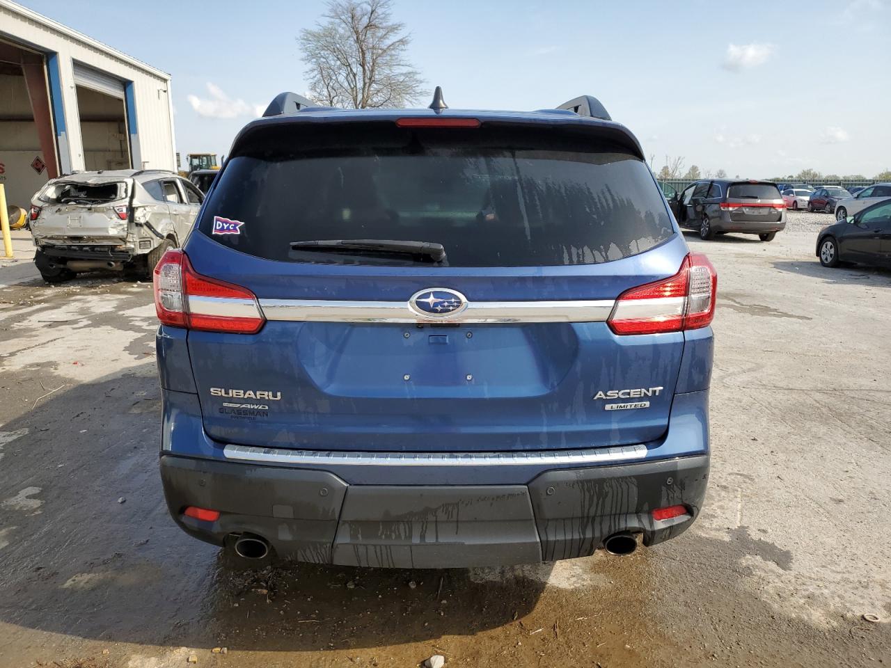 2022 SUBARU ASCENT LIMITED VIN:4S4WMAPD3N3411679
