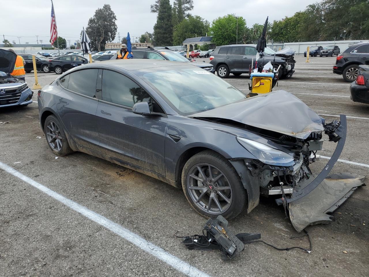 2023 TESLA MODEL 3  VIN:5YJ3E1EA3PF639703