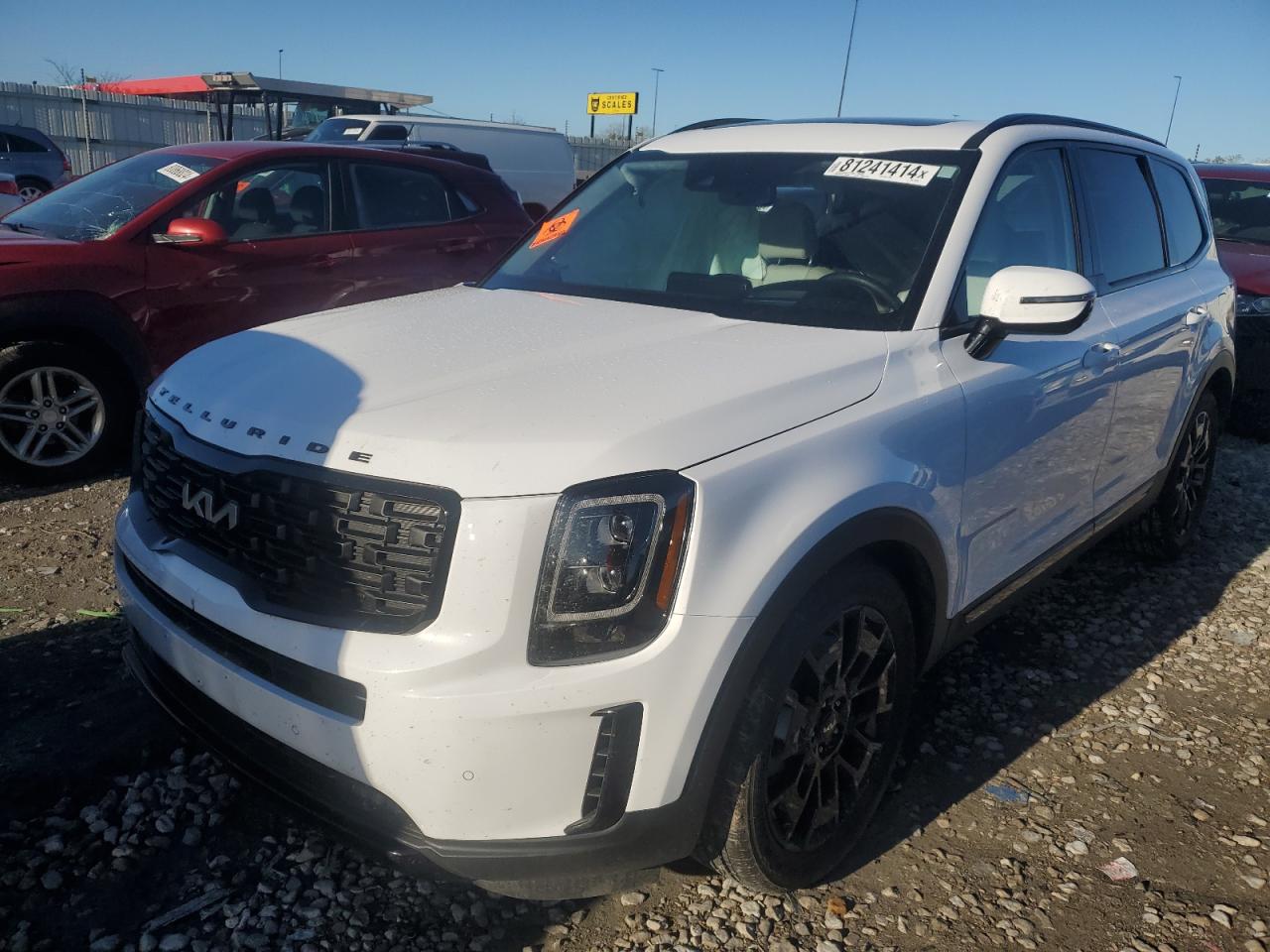 2022 KIA TELLURIDE SX VIN:5XYP5DHC9NG293680