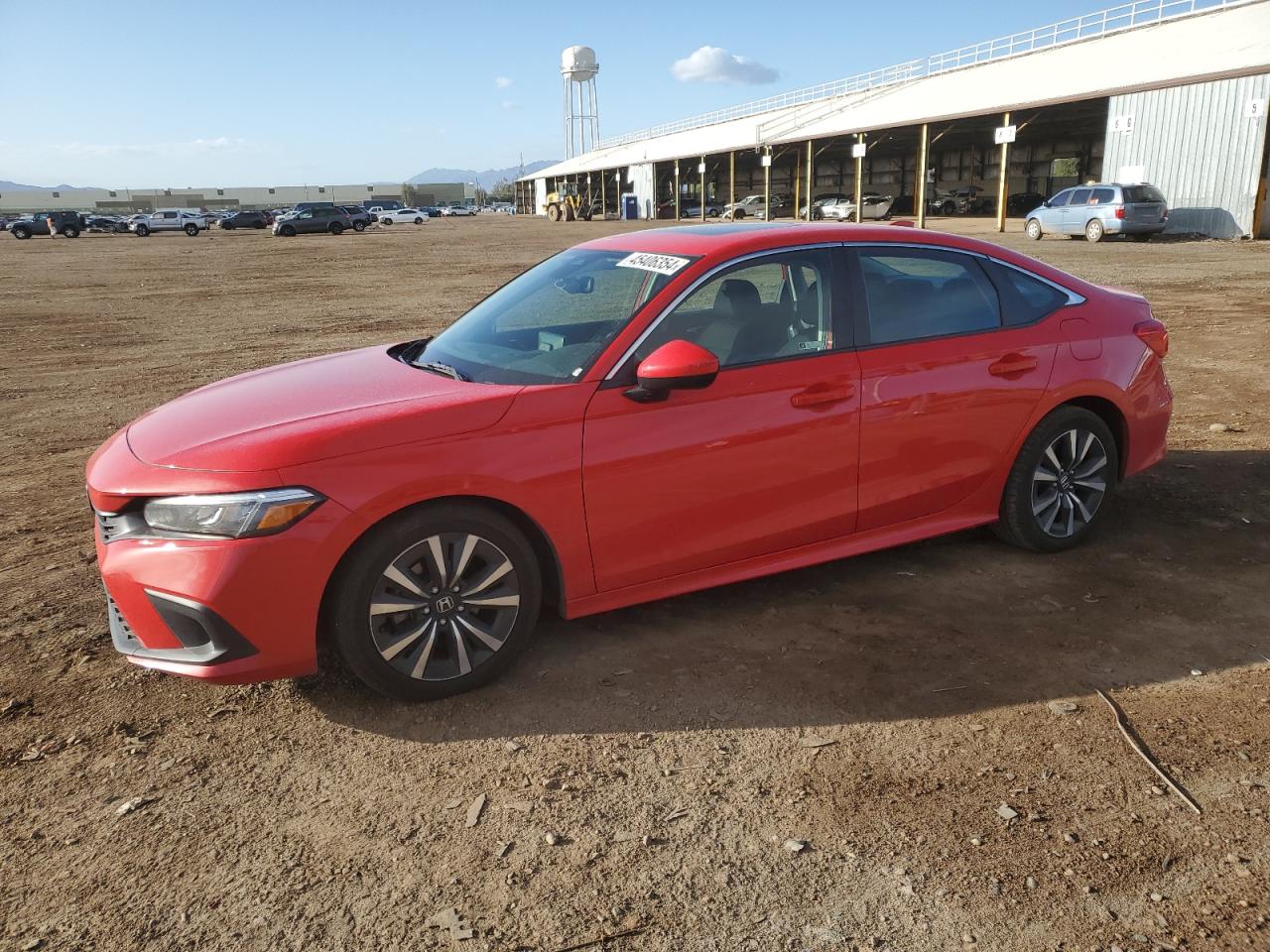 2022 HONDA CIVIC EX VIN:2HGFE1F7XNH318427