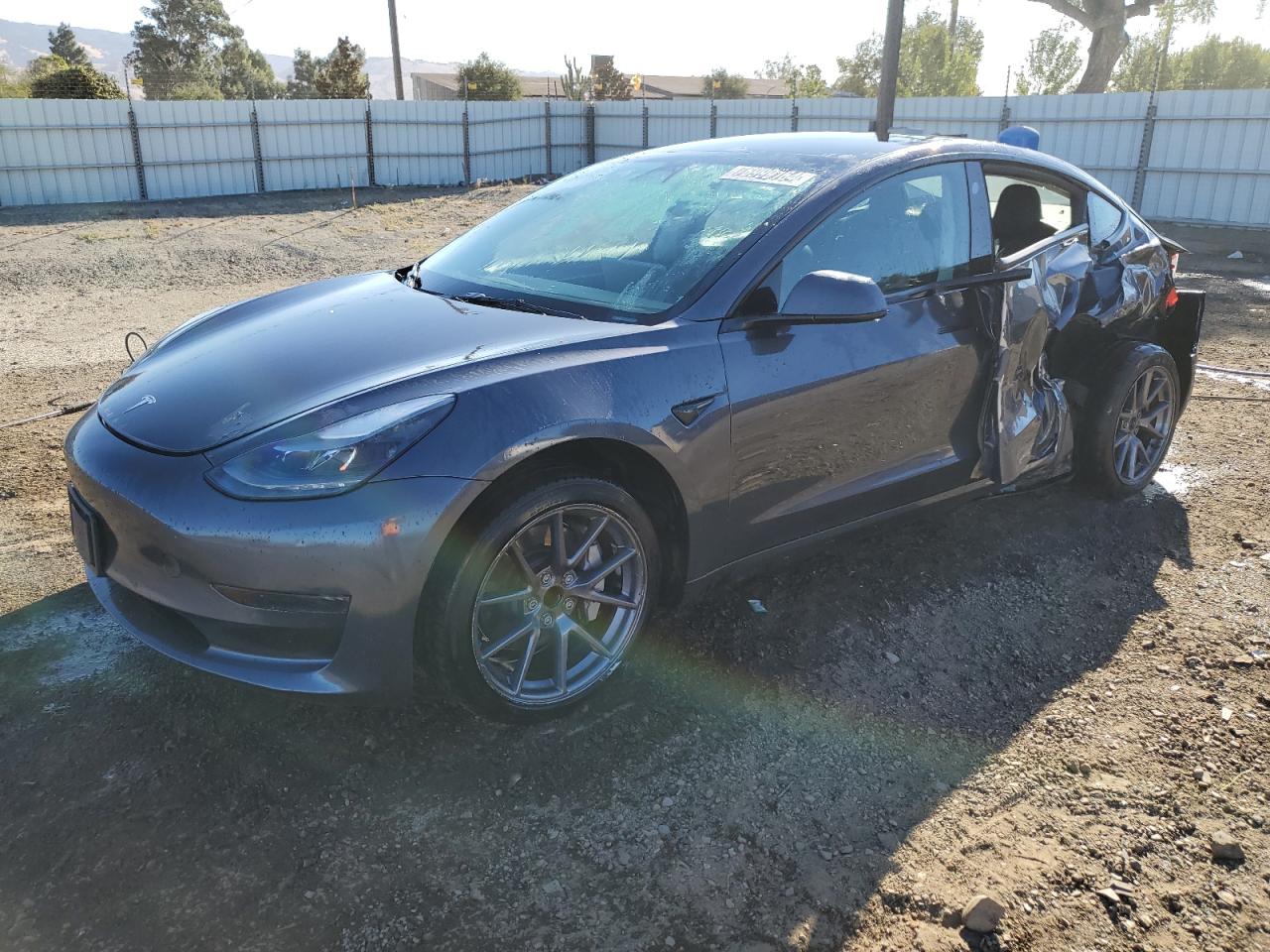2022 TESLA MODEL 3  VIN:5YJ3E1EA0NF370685