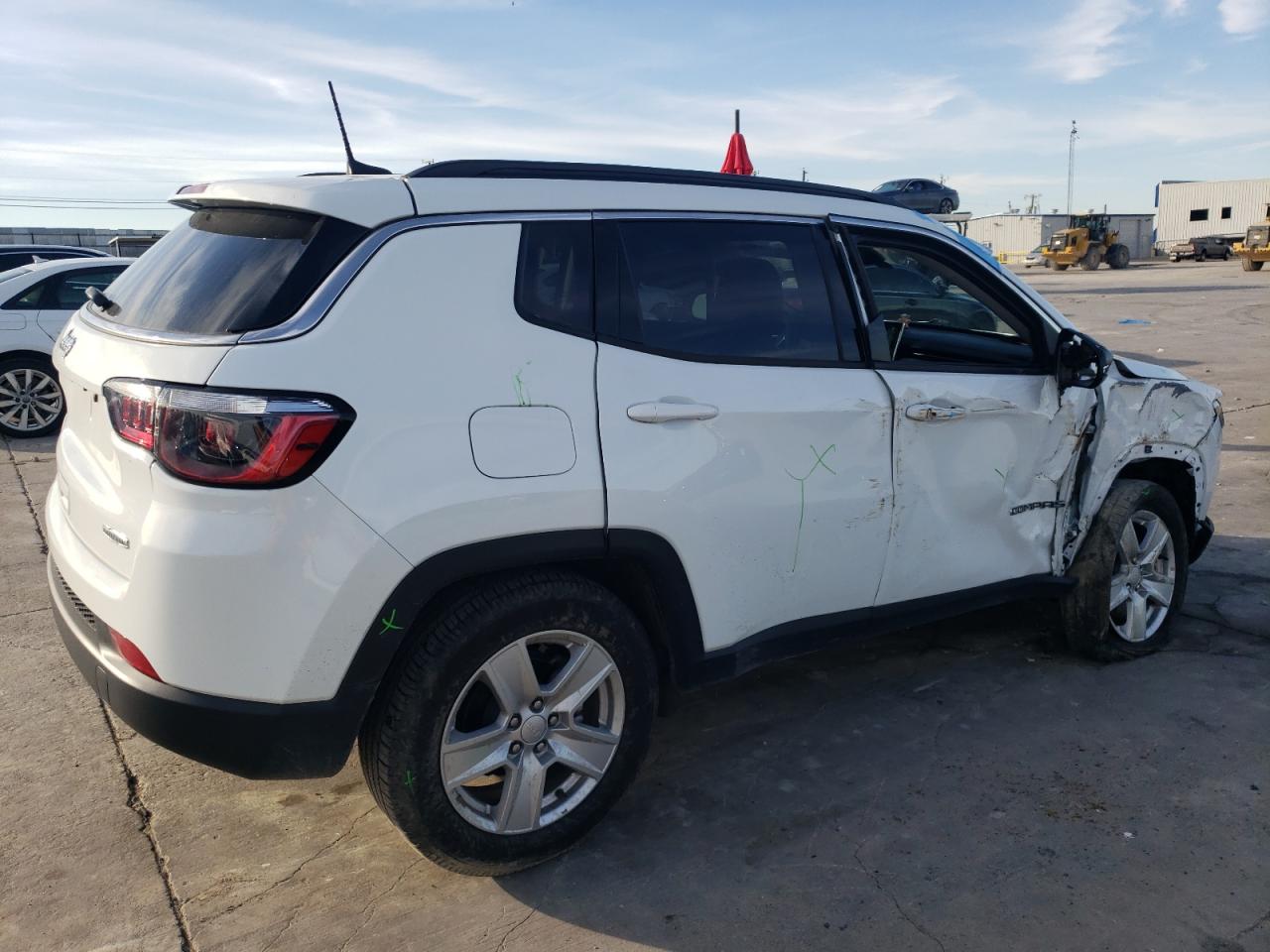 2022 JEEP COMPASS LATITUDE VIN:3C4NJCBB3NT205261