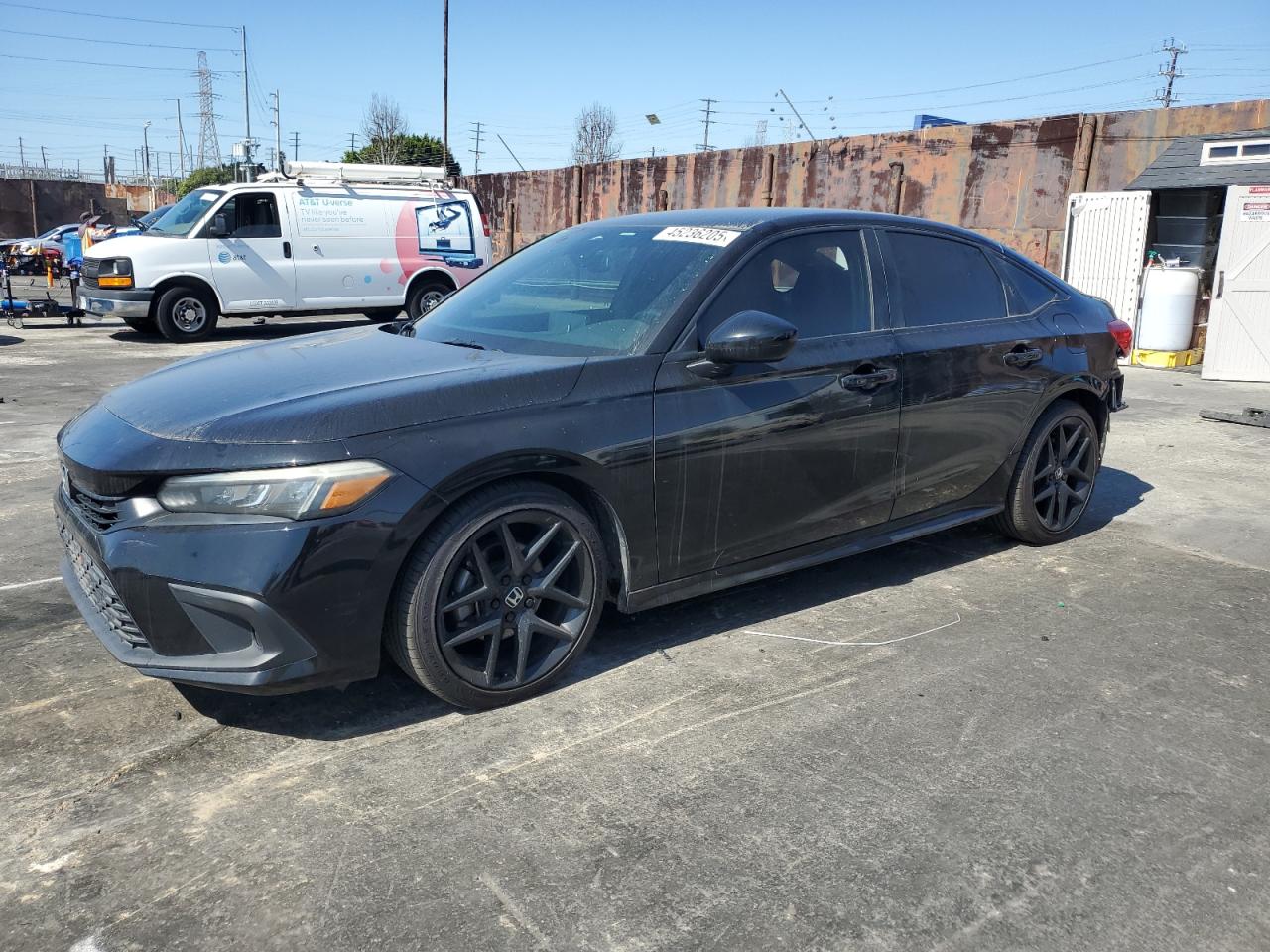 2022 HONDA CIVIC SPORT VIN:2HGFE2F55NH562085