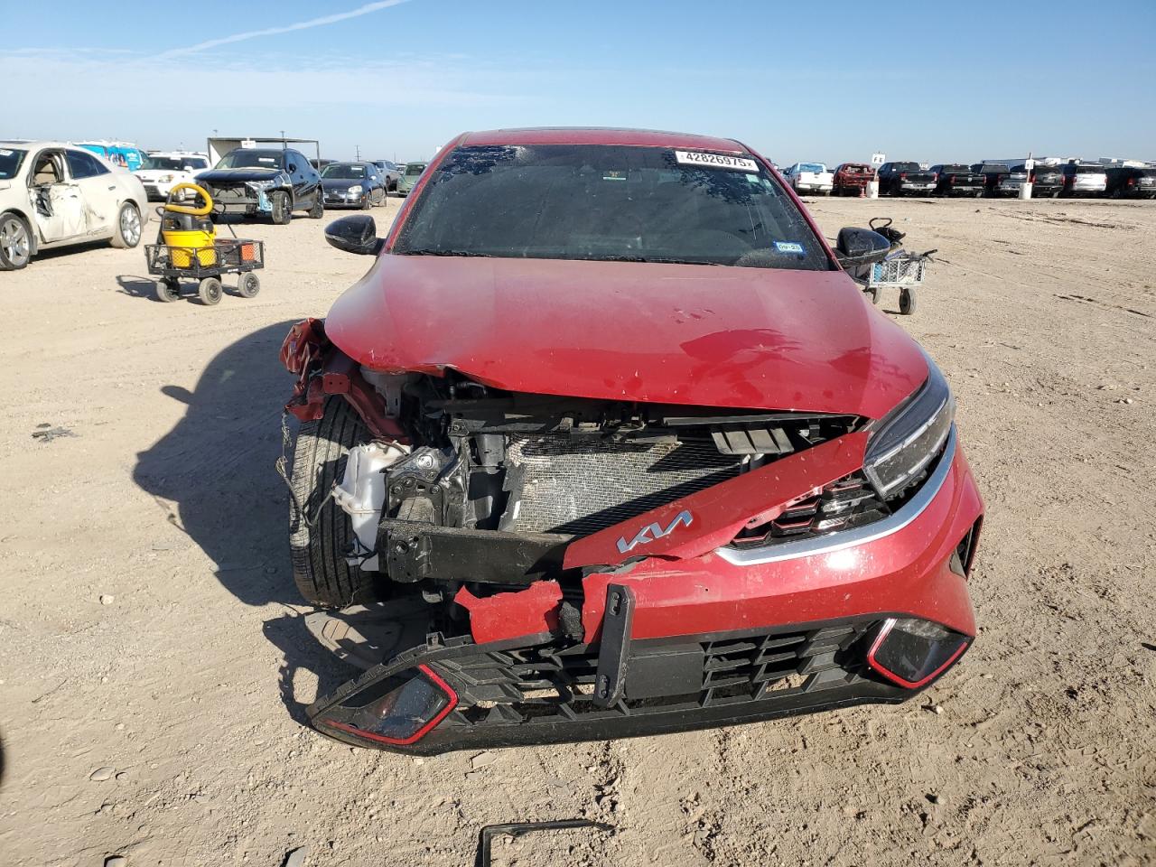 2023 KIA FORTE GT VIN:3KPF44AC6PE592729