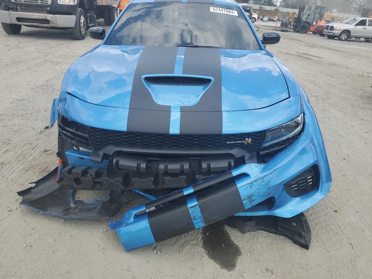 2023 DODGE CHARGER SCAT PACK VIN:2C3CDXGJ6PH681493