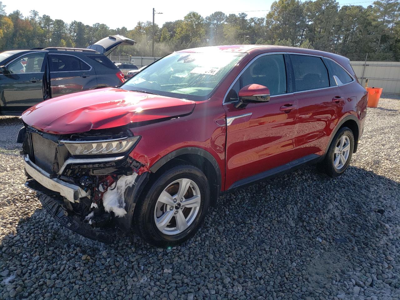 2022 KIA SORENTO LX VIN:5XYRG4LC9NG085955