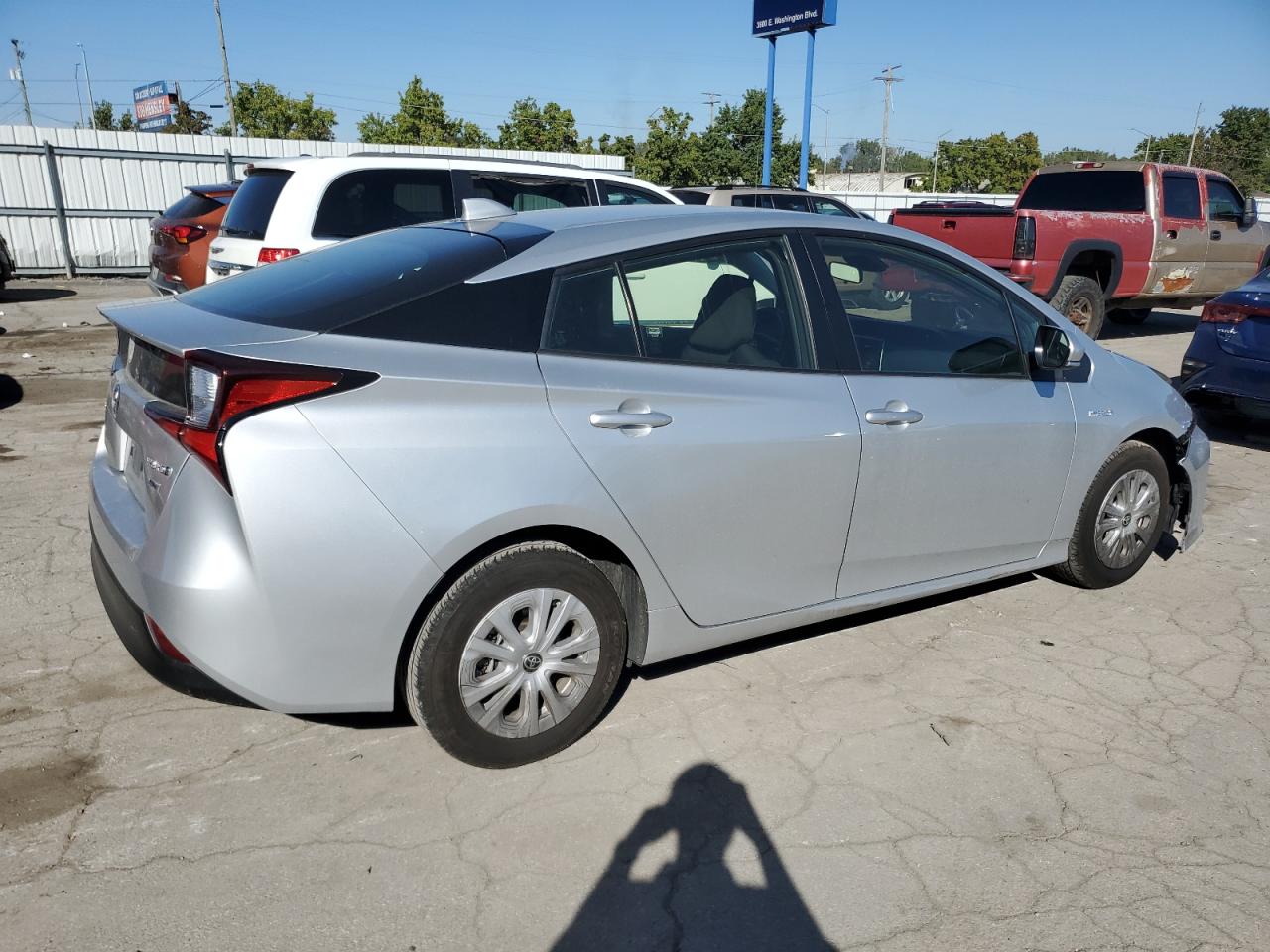 2022 TOYOTA PRIUS NIGHT SHADE VIN:JTDKAMFU8N3160091