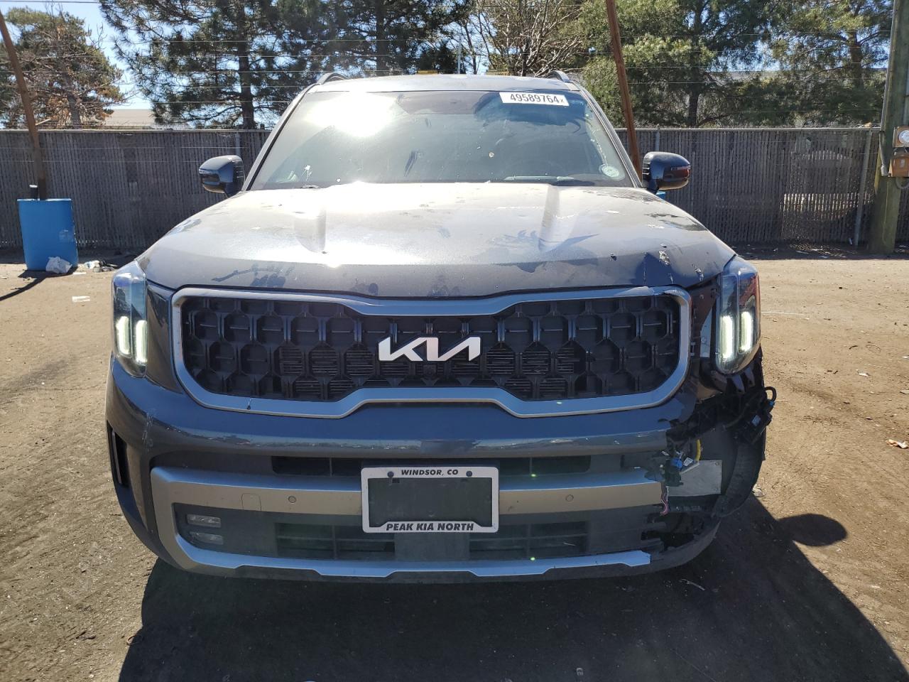 2023 KIA TELLURIDE SX VIN:5XYP5DGC9PG374487
