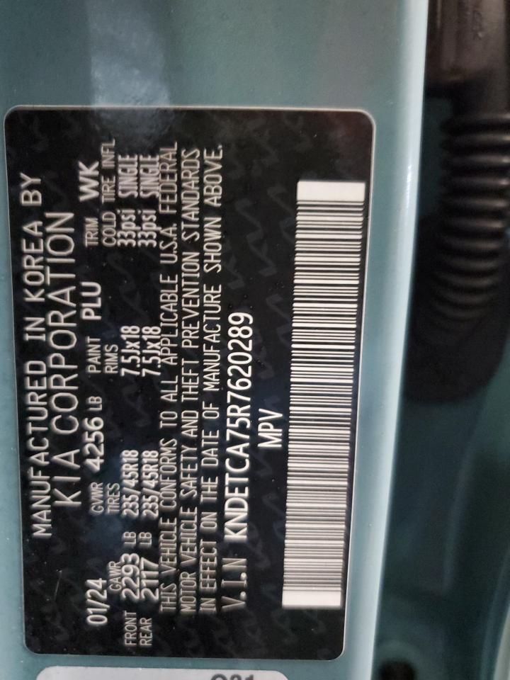 2024 KIA SELTOS SX VIN:KNDETCA75R7620289