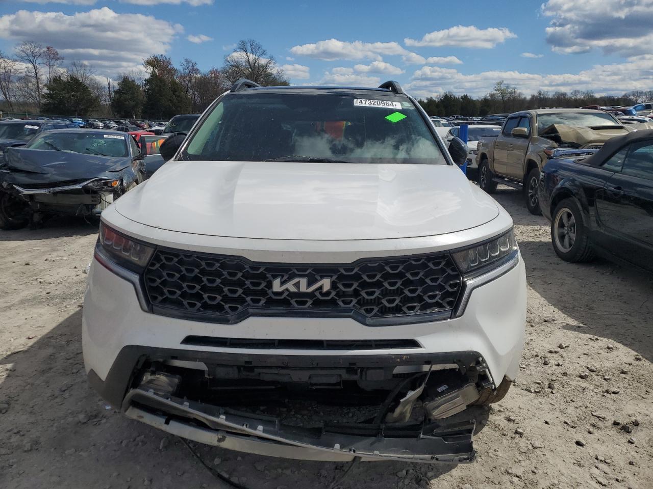 2022 KIA SORENTO EX VIN:5XYRHDLF0NG075192