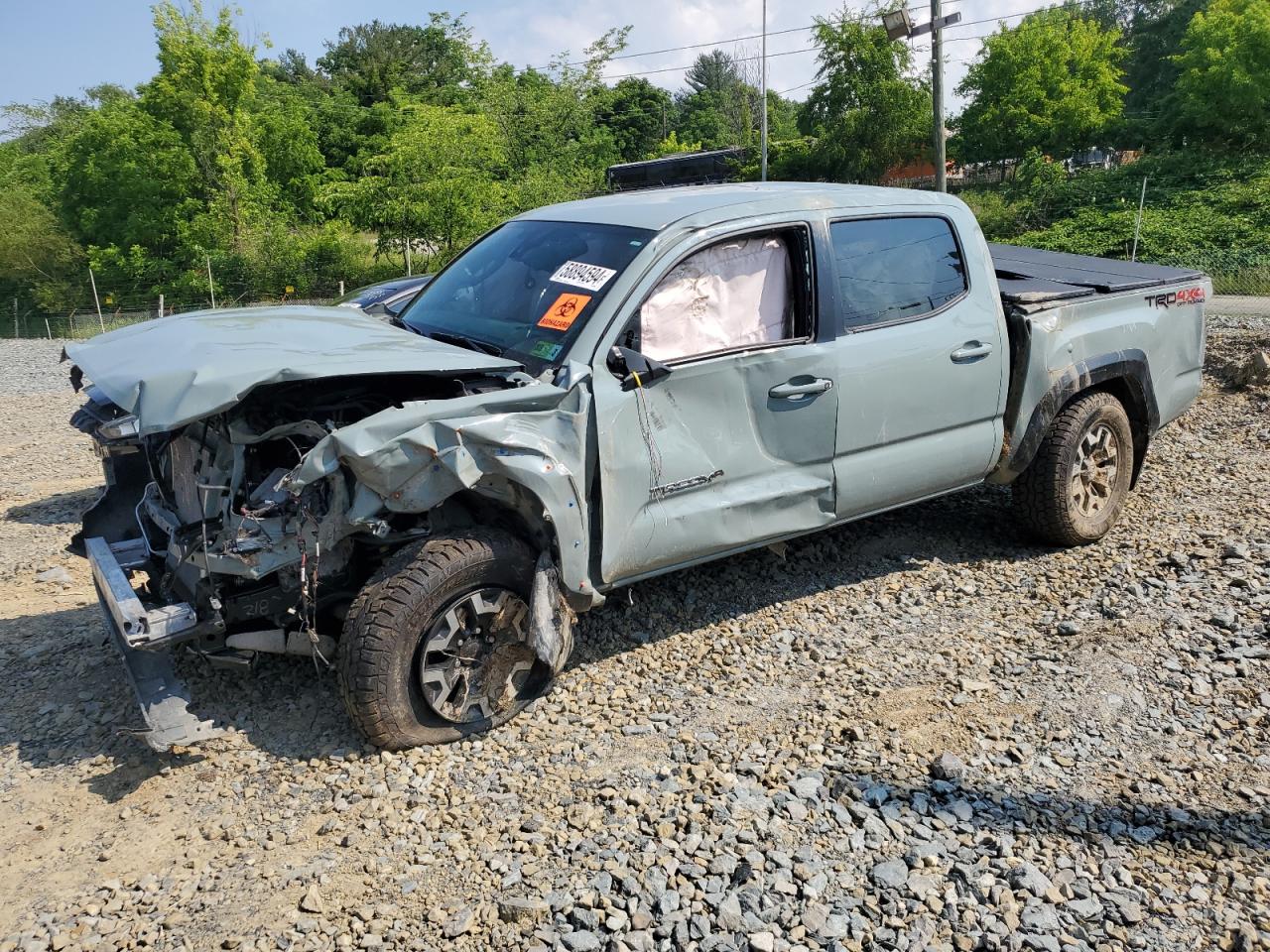 2023 TOYOTA TACOMA DOUBLE CAB VIN:WP0AA2A8XNS255297