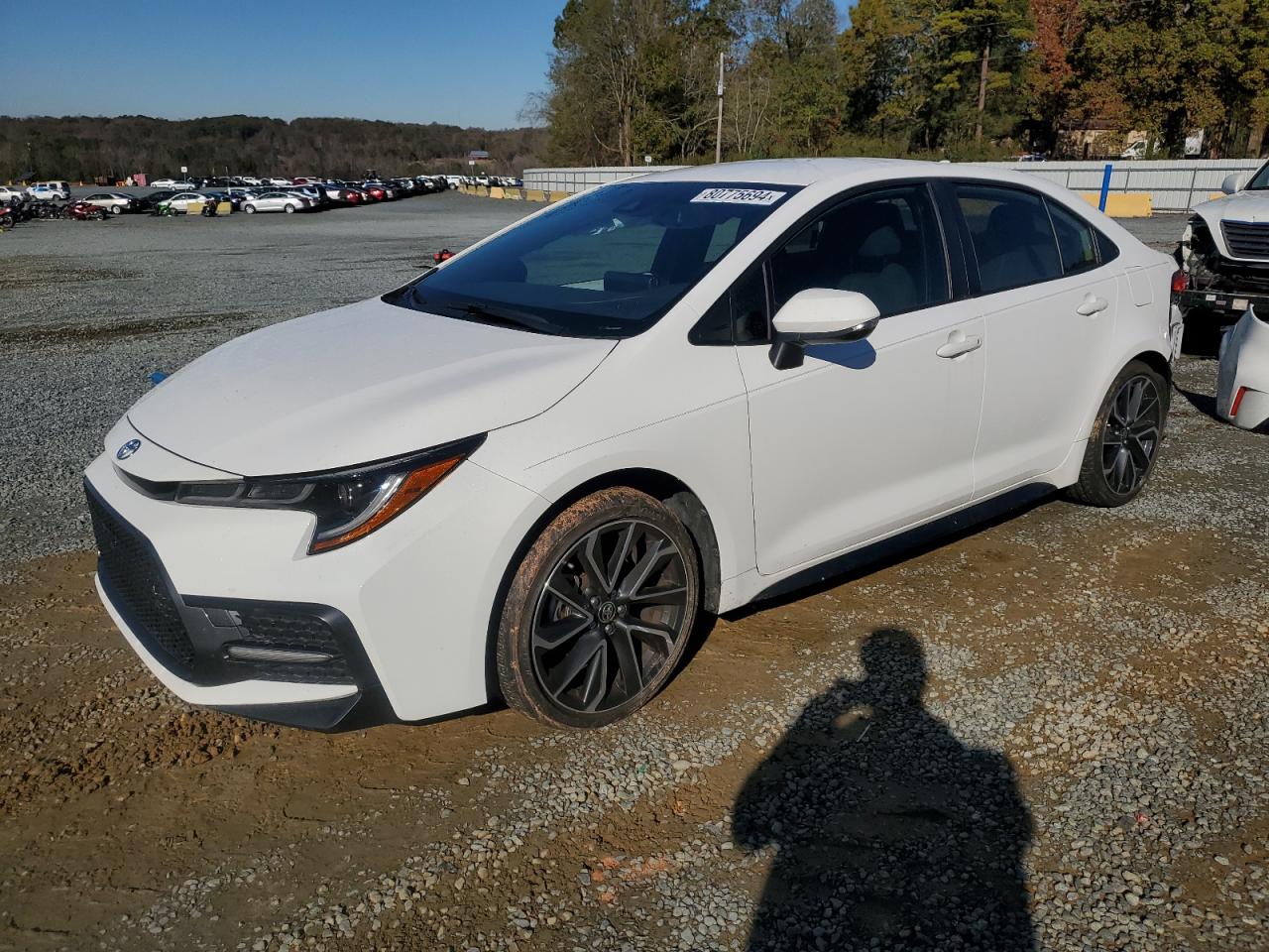 2022 TOYOTA COROLLA SE VIN:JTDS4MCE7NJ081527