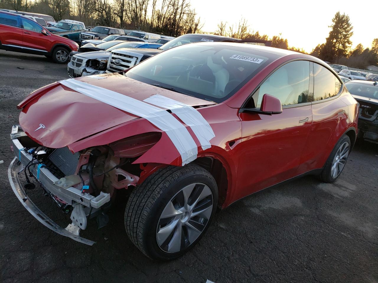 2023 TESLA MODEL Y  VIN:7SAYGDEE7PF831651