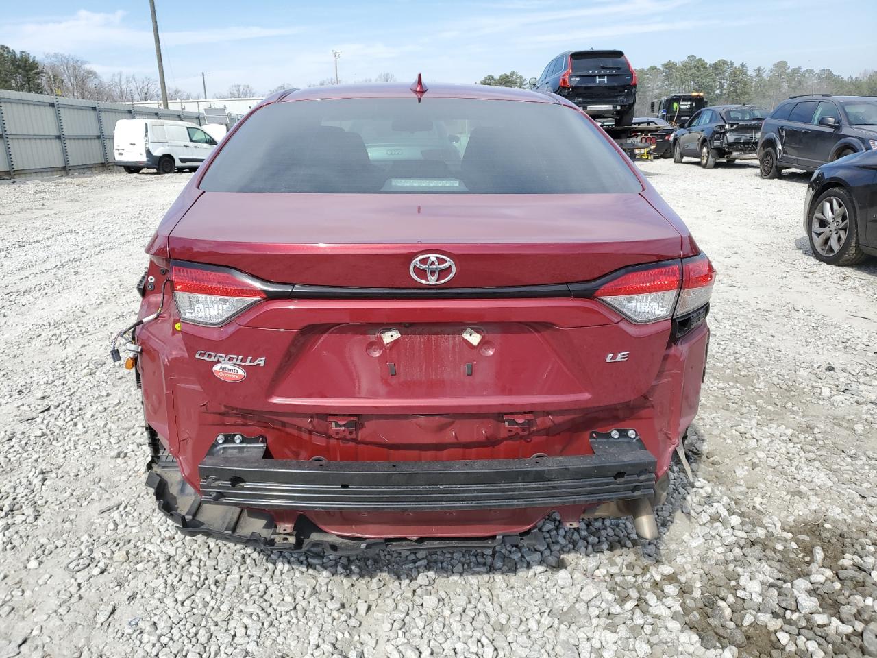 2022 TOYOTA COROLLA LE VIN:5YFEPMAE2NP327791