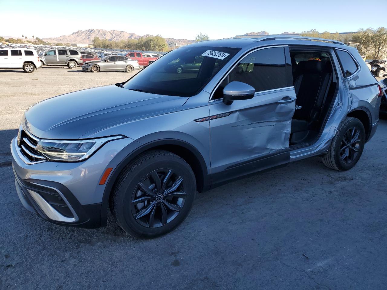 2022 VOLKSWAGEN TIGUAN SE VIN:3VV3B7AX9NM125323