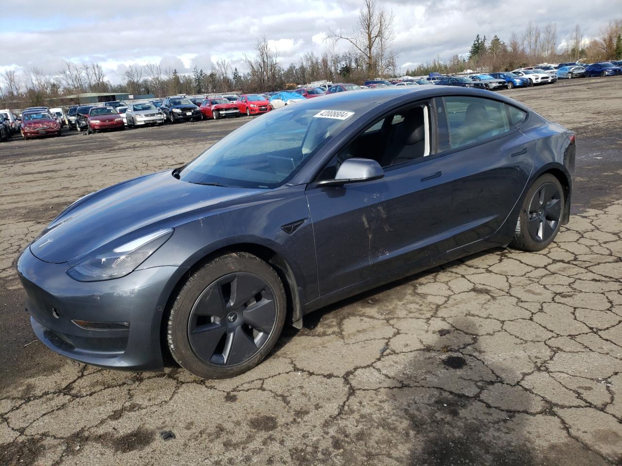 2022 TESLA MODEL 3  VIN:5YJ3E1EB9NF318318