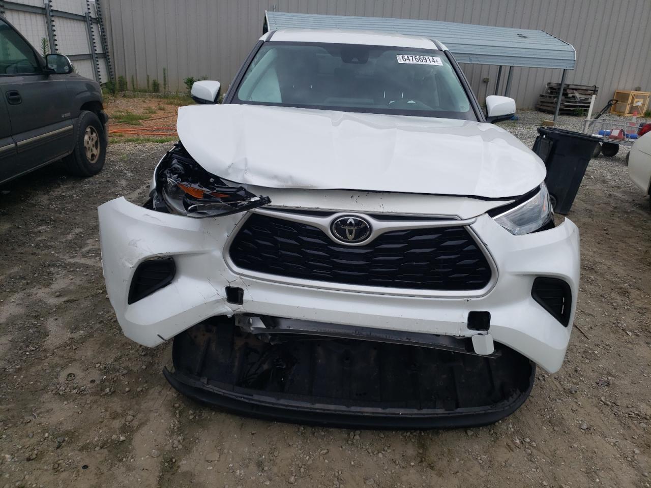 2022 TOYOTA HIGHLANDER L VIN:5TDCZRBH1NS216485