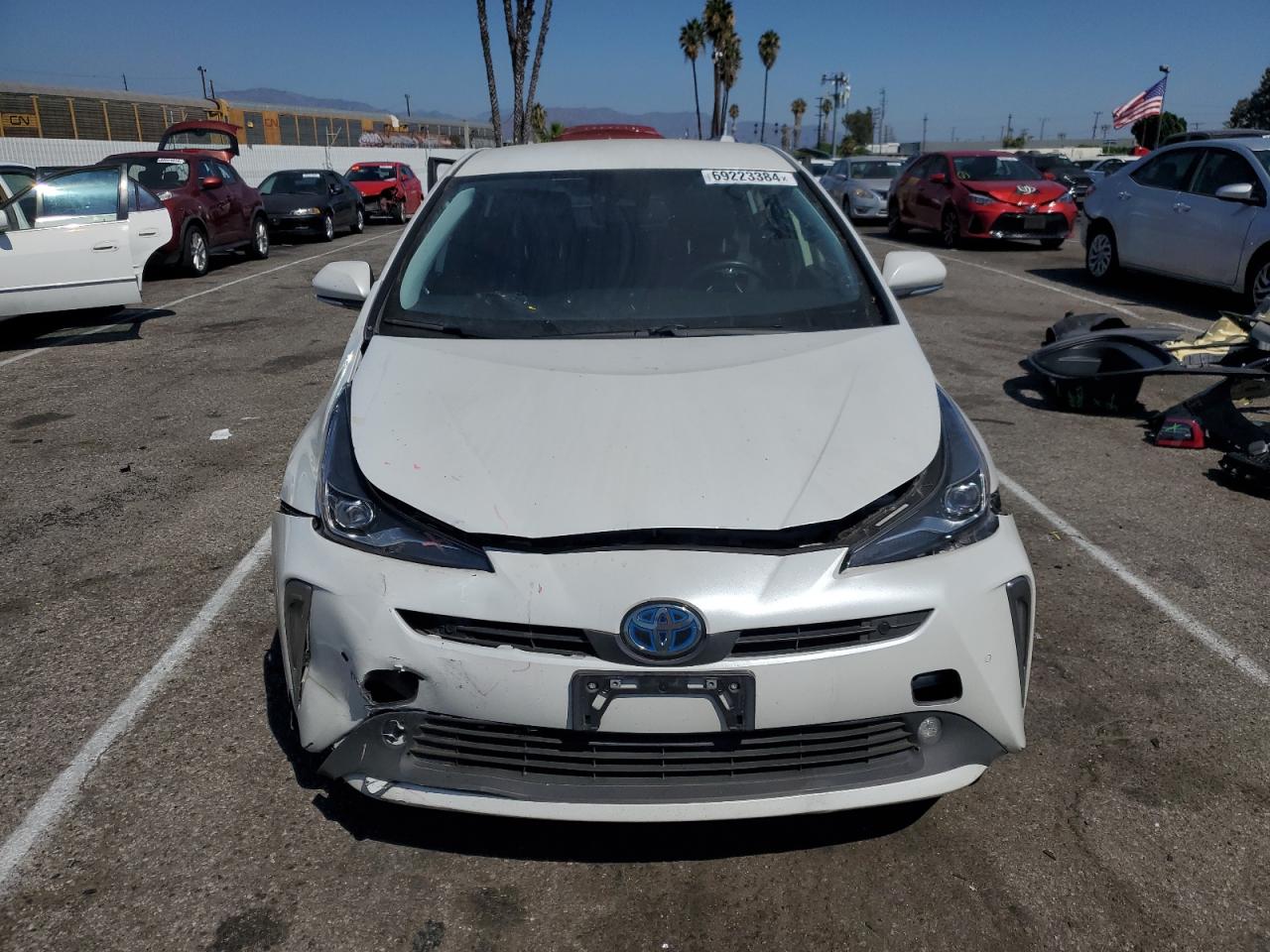 2022 TOYOTA PRIUS NIGHT SHADE VIN:JTDKAMFU5N3165149