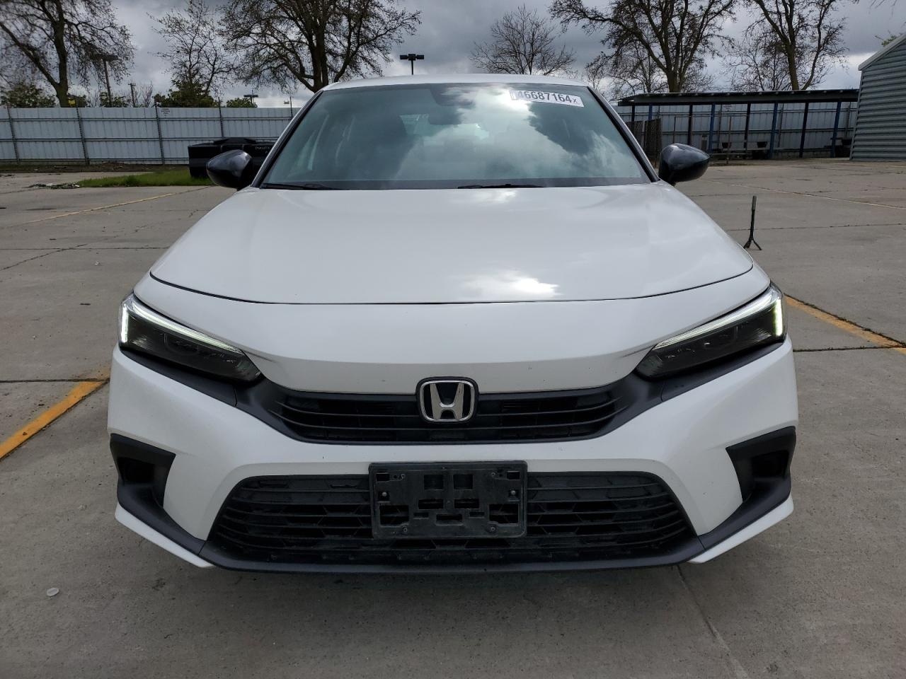 2022 HONDA CIVIC SPORT VIN:2HGFE2F56NH516734