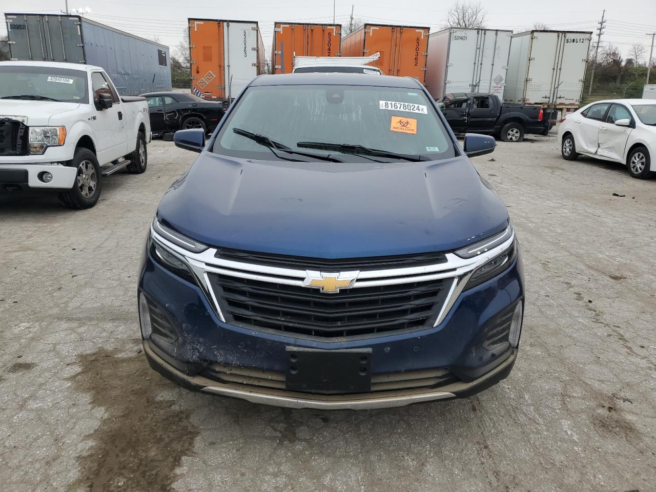 2022 CHEVROLET EQUINOX LT VIN:3GNAXKEV4NL311044