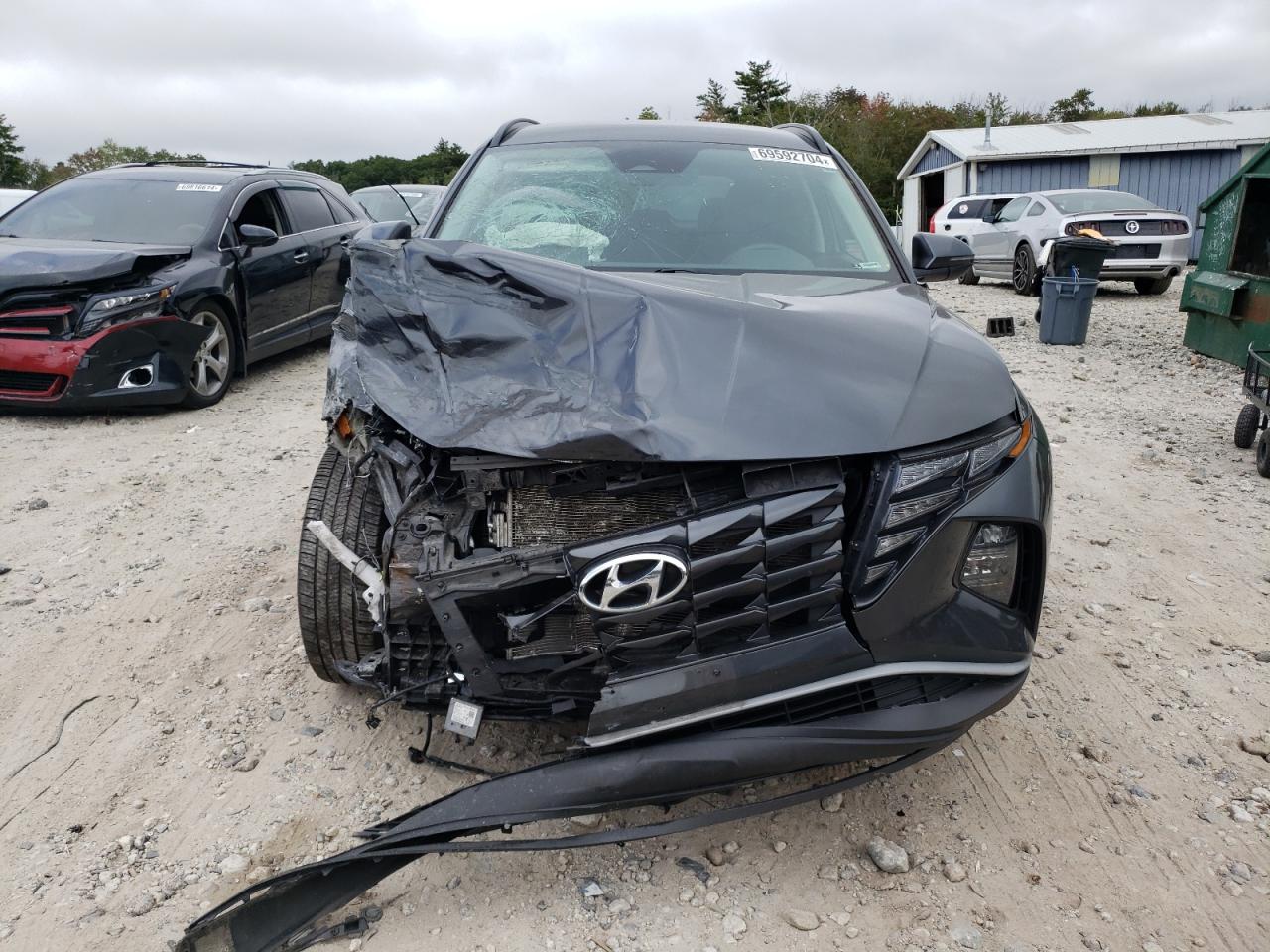 2022 HYUNDAI TUCSON SEL VIN:5NMJBCAE2NH142707