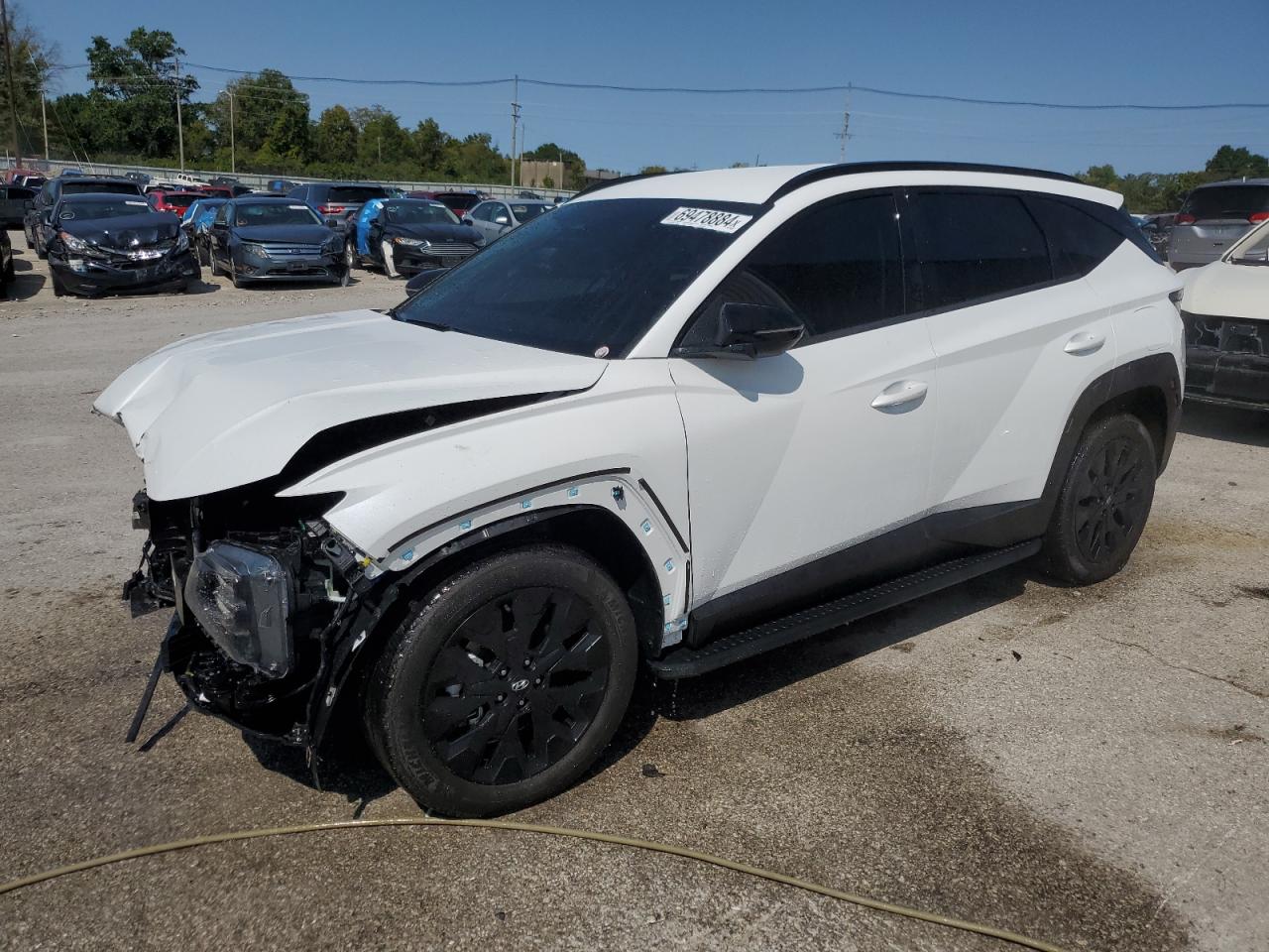 2023 HYUNDAI TUCSON N LINE VIN:KM8JFCAE3PU204014