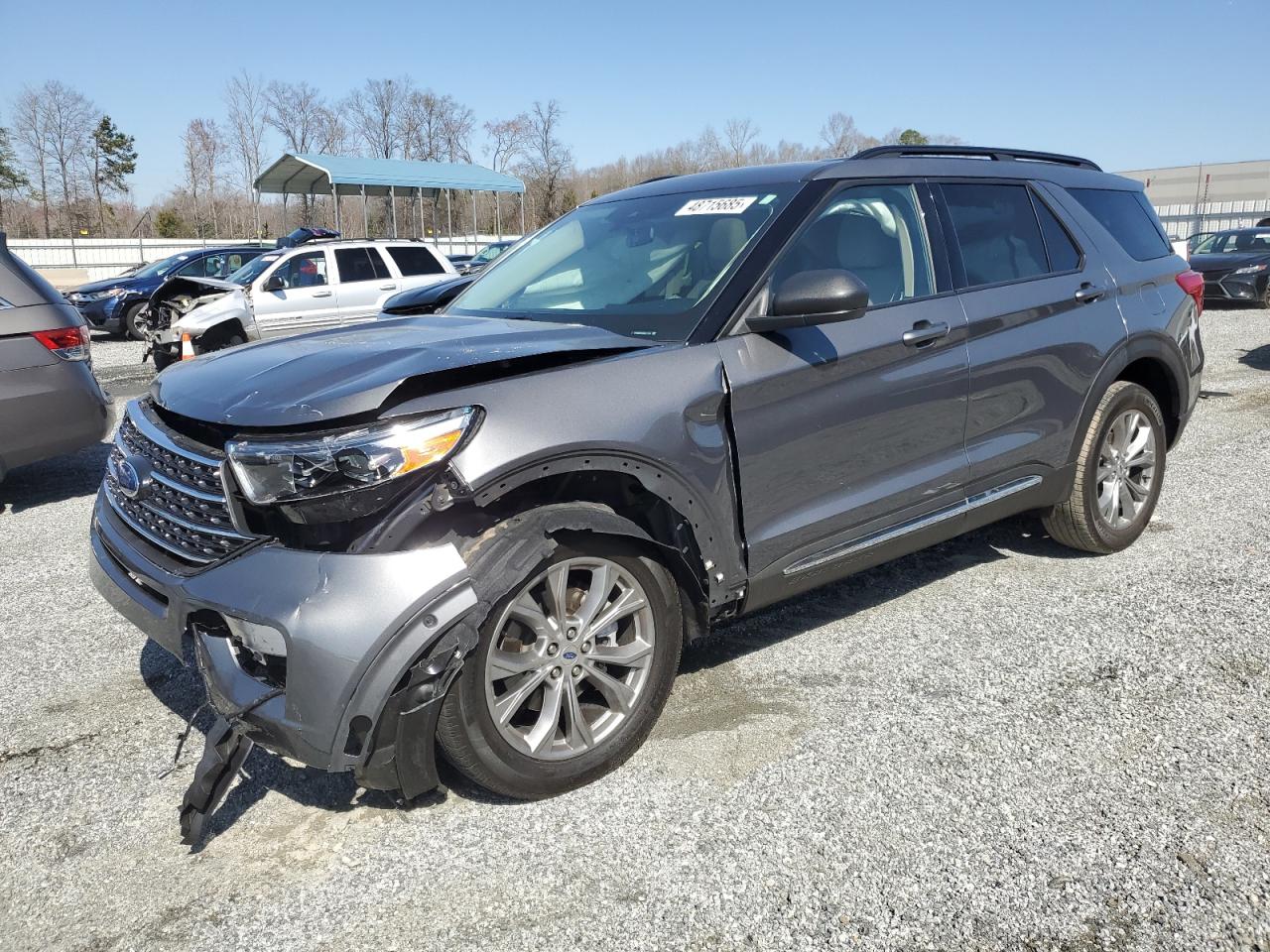 2022 FORD EXPLORER XLT VIN:1FMSK8DH6NGC11537