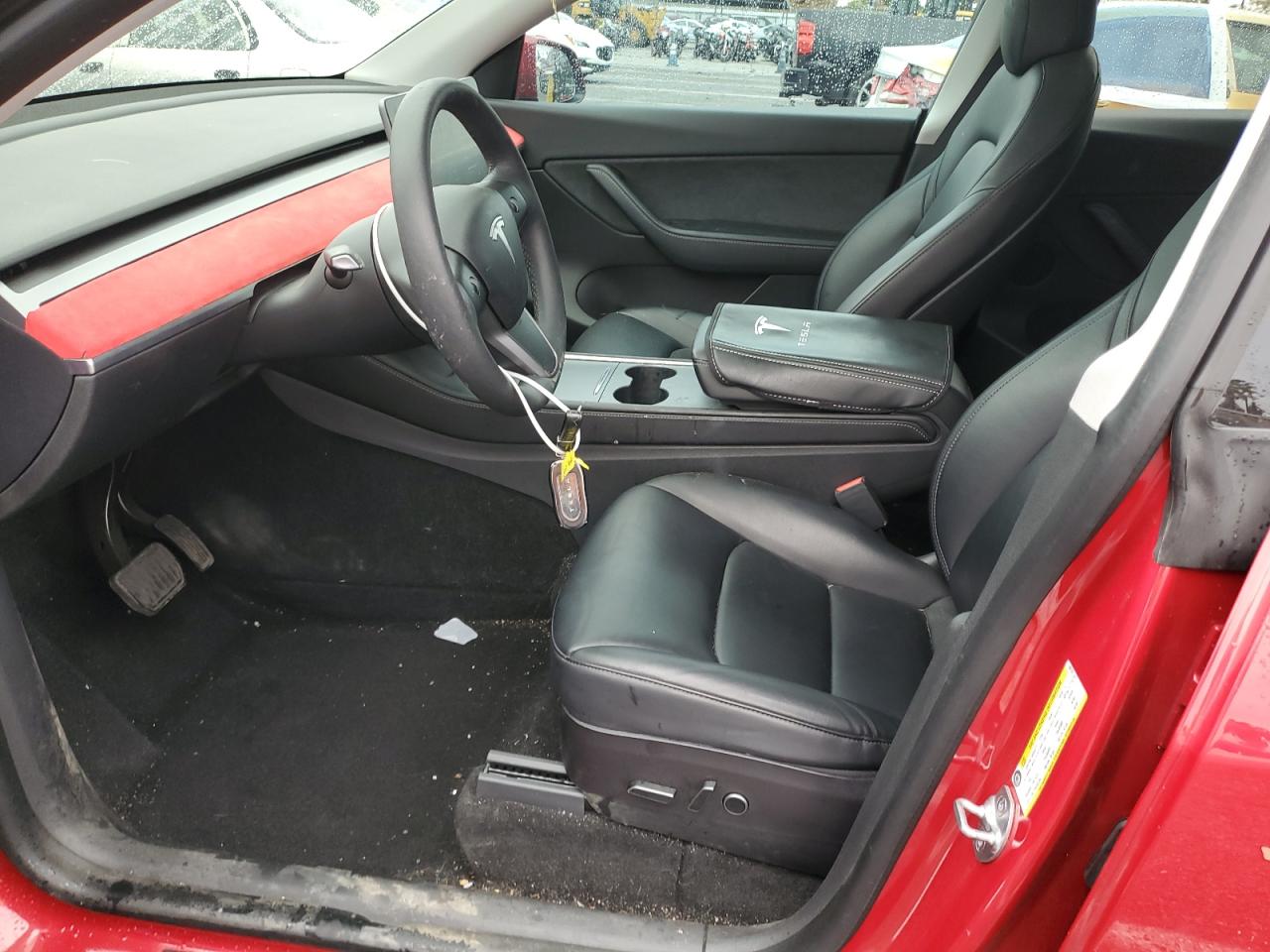 2022 TESLA MODEL Y  VIN:7SAYGAEE6NF348163