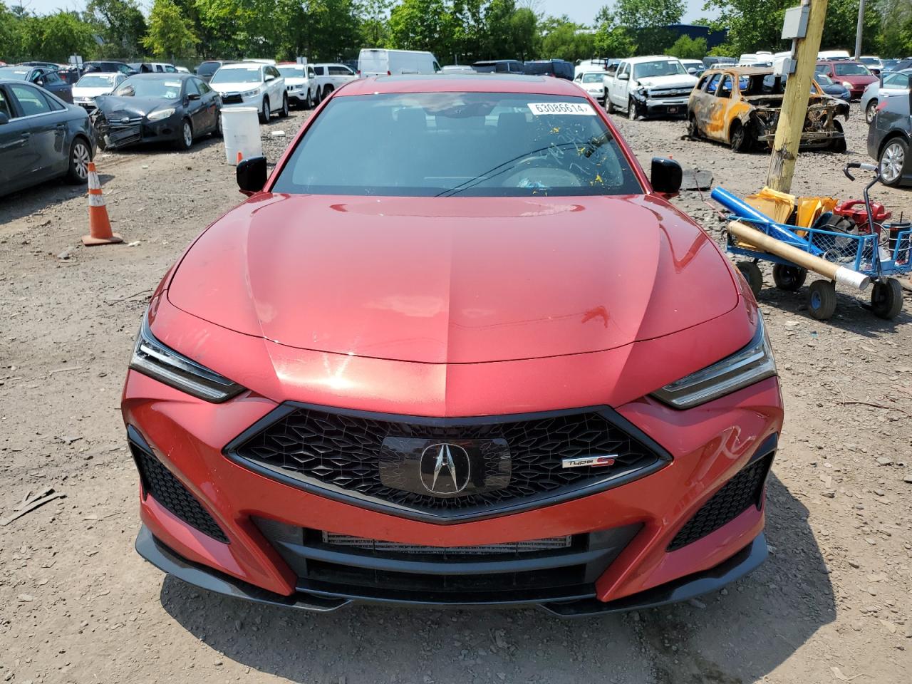 2023 ACURA TLX TYPE S VIN:19UUB7F97PA002196