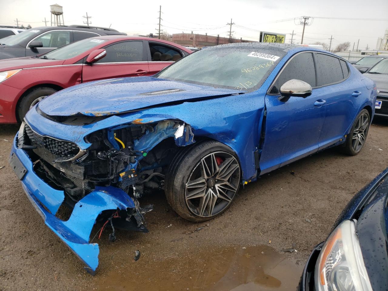 2022 KIA STINGER GT2 VIN:KNAE55LC9N6120195