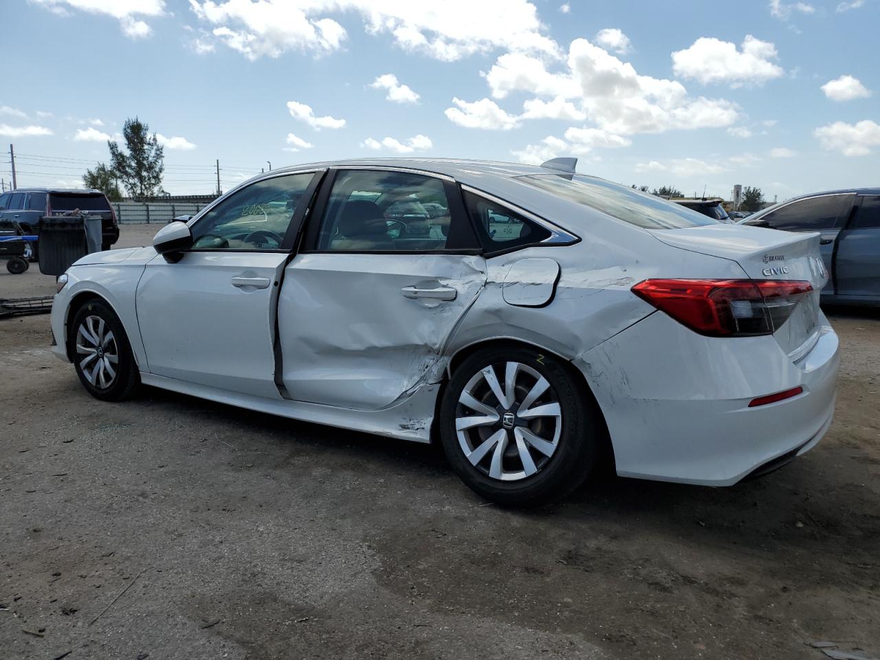 2022 HONDA CIVIC LX VIN:2HGFE2F23NH510380