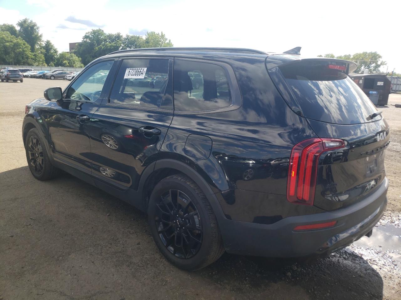 2022 KIA TELLURIDE EX VIN:5XYP3DHCXNG295962