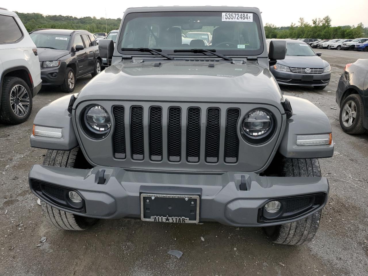 2022 JEEP WRANGLER UNLIMITED SAHARA VIN:1C4HJXENXNW270290